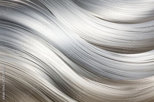 Brushed Metal Abstract Surface Texture with Metallic Shine Background photo