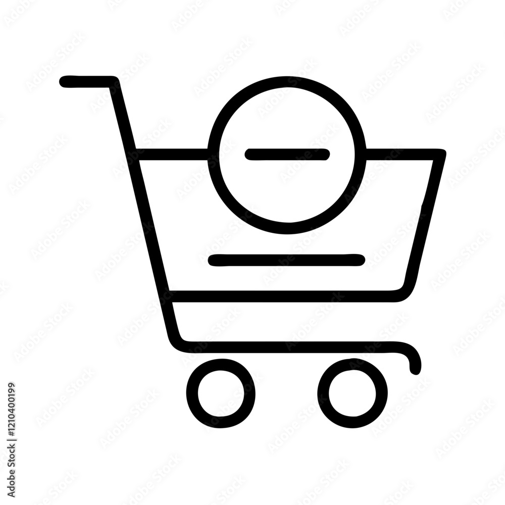 remove from cart icon, remove from cart line art - simple line art of remove from cart, perfect for remove from cart logos and icons remove from cart icon, remove from cart line art - simple line art of remove from cart, perfect for remove from cart logos and icons