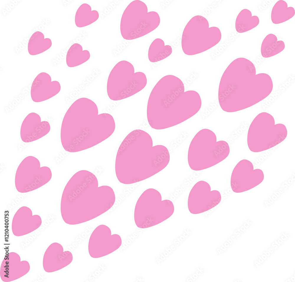 Abstract Pink Organic Blob Shapes Background Abstract Pink Organic Blob Shapes Background
