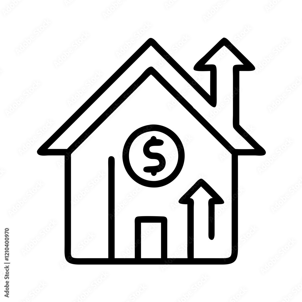 rent hike icon, rent hike line art - simple line art of rent hike, perfect for rent hike logos and icons rent hike icon, rent hike line art - simple line art of rent hike, perfect for rent hike logos and icons