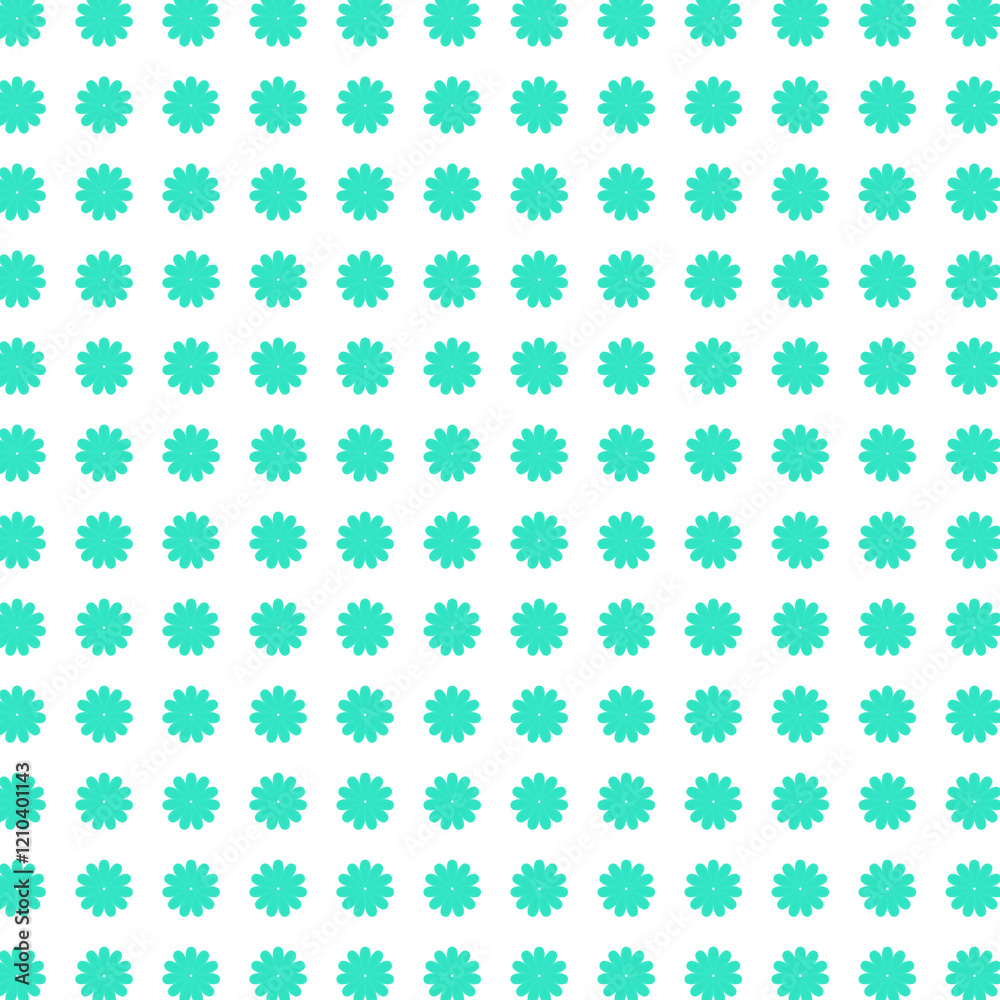 Seamless floral pattern with white Flowers and yellow background Seamless floral pattern with white Flowers and yellow background