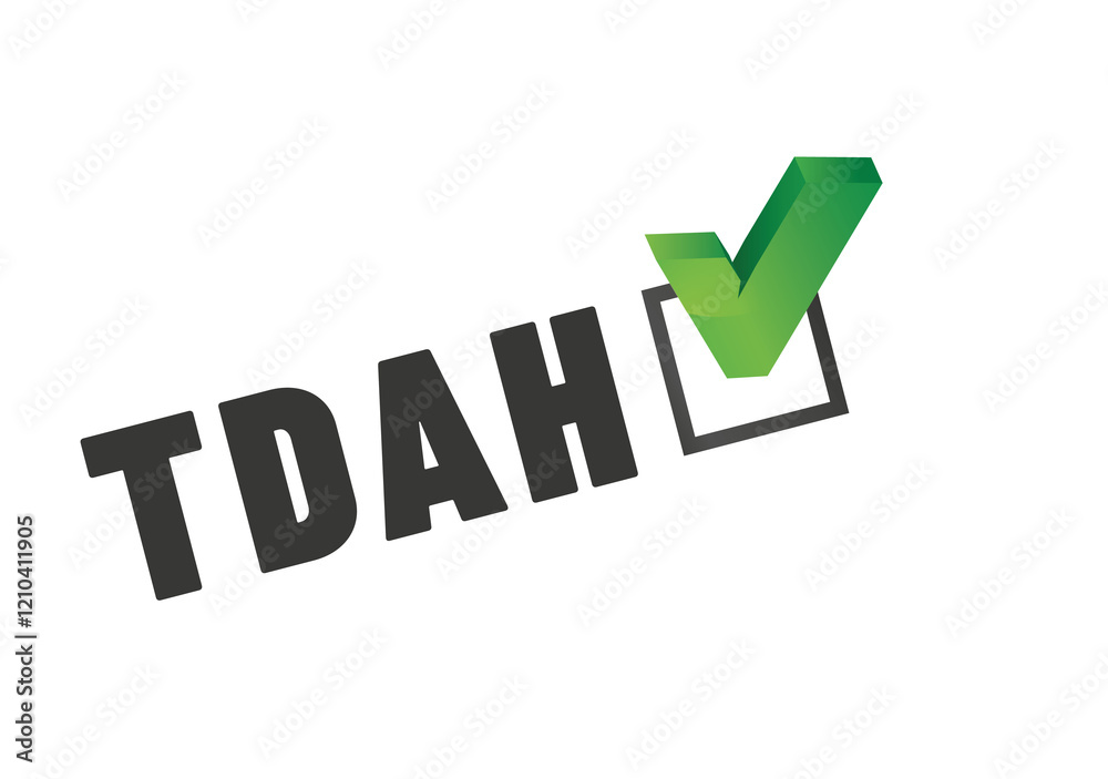 TDAH- Acronyme - Le trouble déficit de l'att,ntion avec ou sans hyperactivité TDAH- Acronyme - Le trouble déficit de l'att,ntion avec ou sans hyperactivité