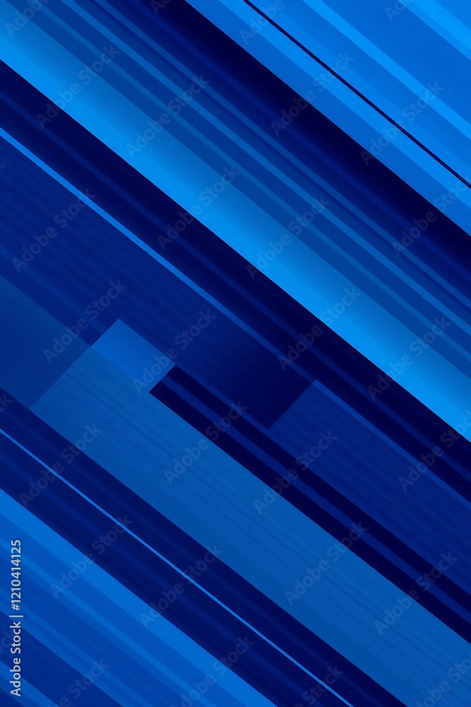 Obraz premium Minimalist Blue Gradient Background Design