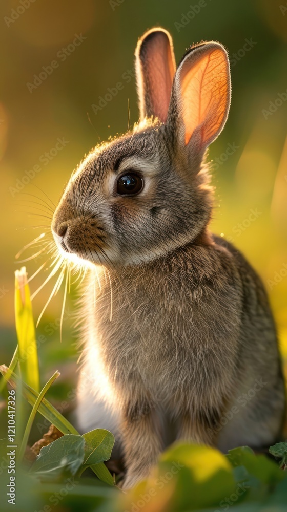 Fototapeta premium Bunny wildlife animal rodent