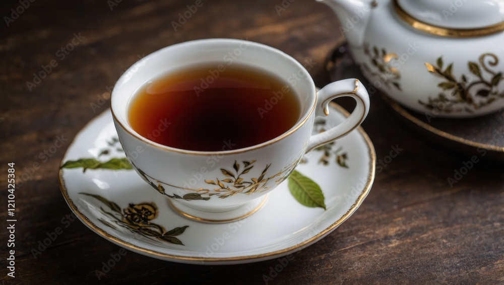 Tea in a white cup Tea in a white cup