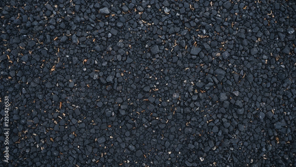 Intricate patterns of asphalt texture from above Intricate patterns of asphalt texture from above