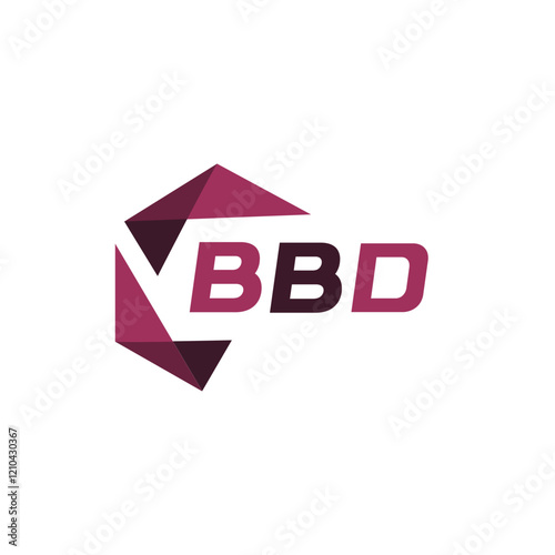 BBD creative minimalist letter logo. BBD unique vector initials alphabet letter logo design photo
