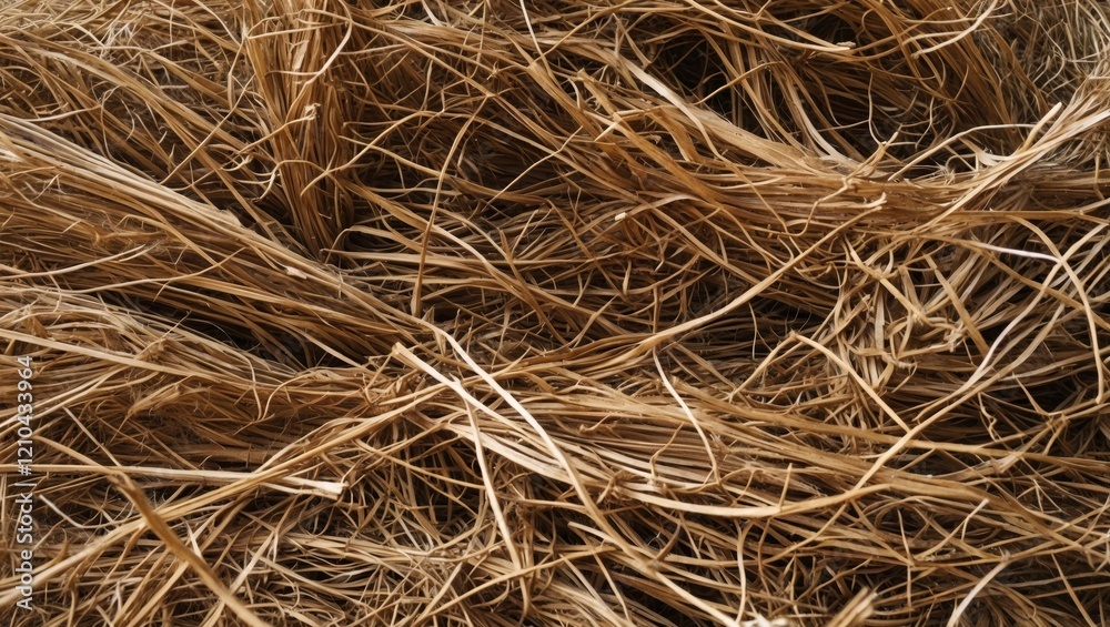 Rich earthy texture of natural dried brown hay Rich earthy texture of natural dried brown hay