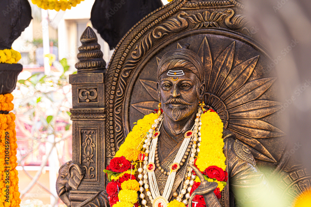 Fototapeta premium Chhatrapati Shivaji Maharaj