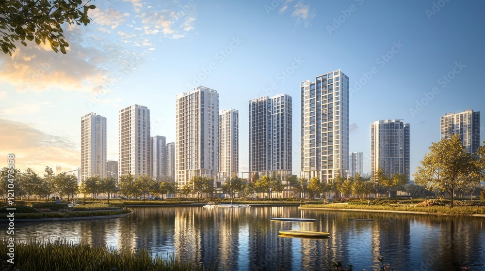 Real estate theme background,elegant architecture, urban landscape, professional and sophisticated, suitable for a business presentation, high-resolution, realistic style, dynamic perspective, showcas Real estate theme background,elegant architecture, urban landscape, professional and sophisticated, suitable for a business presentation, high-resolution, realistic style, dynamic perspective, showcas