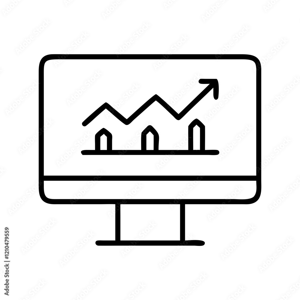 stock ticker icon, stock ticker line art - simple line art of stock ticker, perfect for stock ticker logos and icons stock ticker icon, stock ticker line art - simple line art of stock ticker, perfect for stock ticker logos and icons