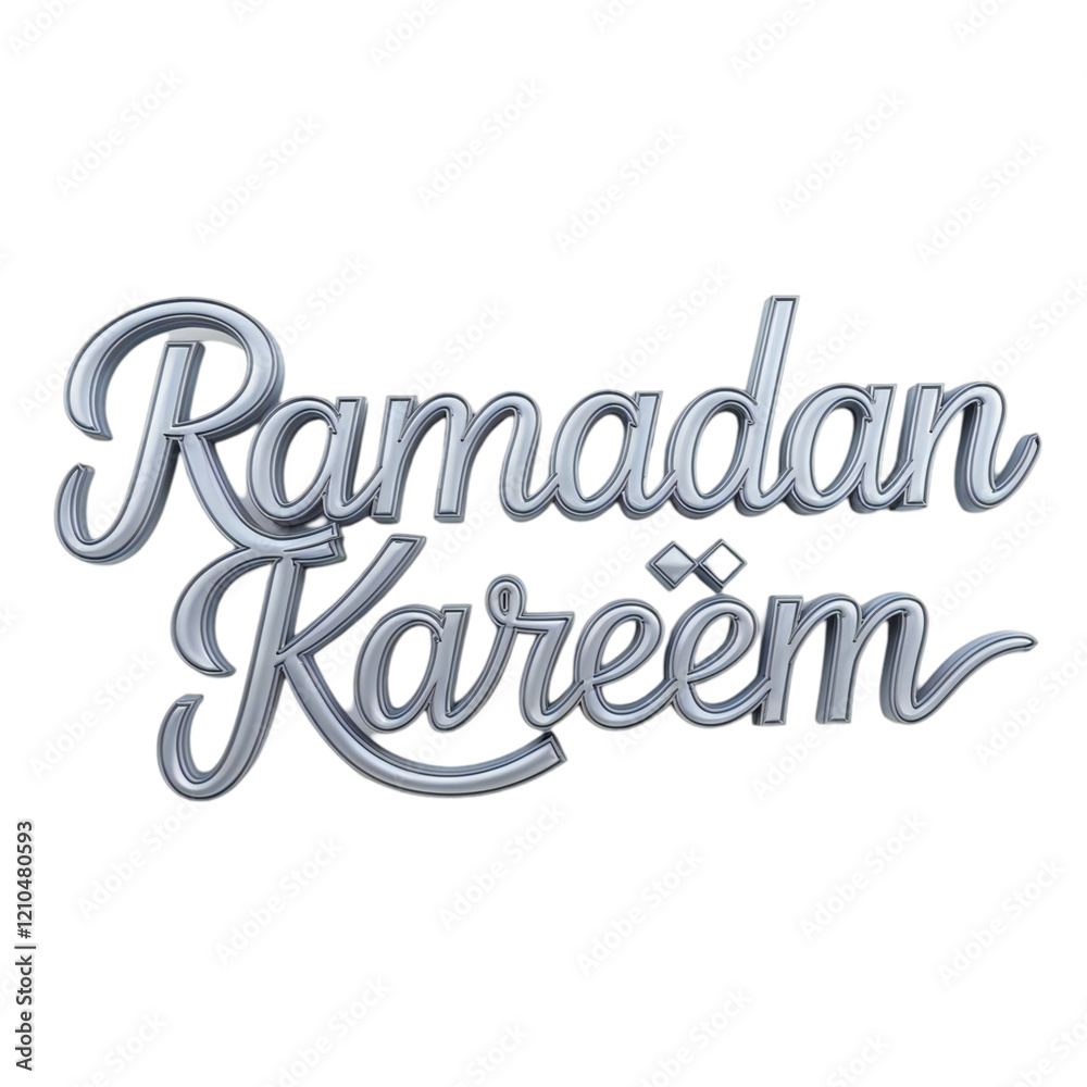 Ramadan Kareem Calligraphy Text Isolated on White Background, Perfect for Islamic Designs and Festive Greeting Concepts Ramadan Kareem Calligraphy Text Isolated on White Background, Perfect for Islamic Designs and Festive Greeting Concepts