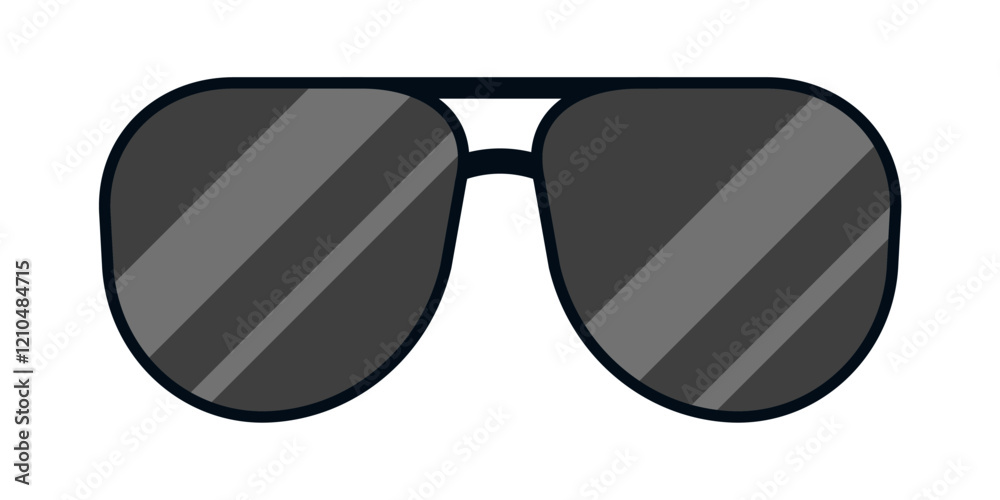sunglasses icon. Aviator sunglasses vector icon sunglasses icon. Aviator sunglasses vector icon