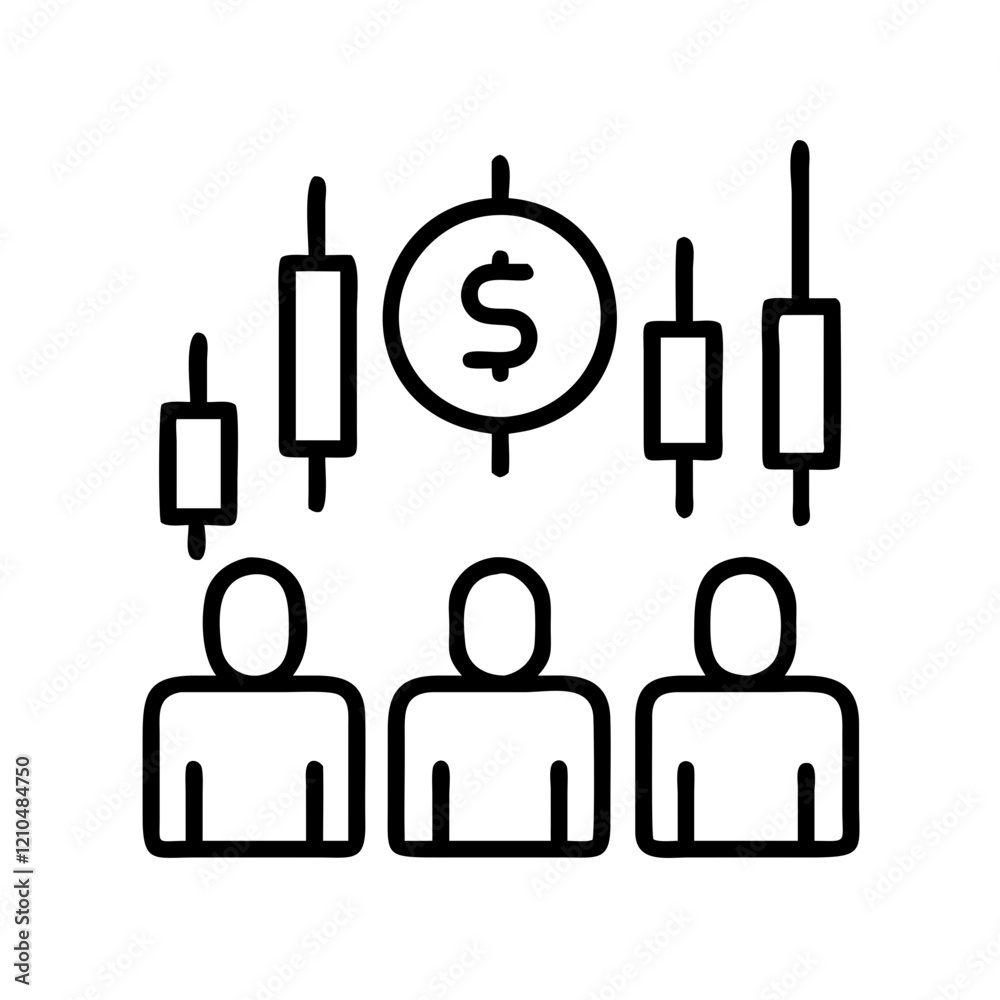 trading floor icon, trading floor line art - simple line art of trading floor, perfect for trading floor logos and icons trading floor icon, trading floor line art - simple line art of trading floor, perfect for trading floor logos and icons