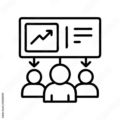 training modules icon, training modules line art - simple line art of training modules, perfect for training modules logos and icons