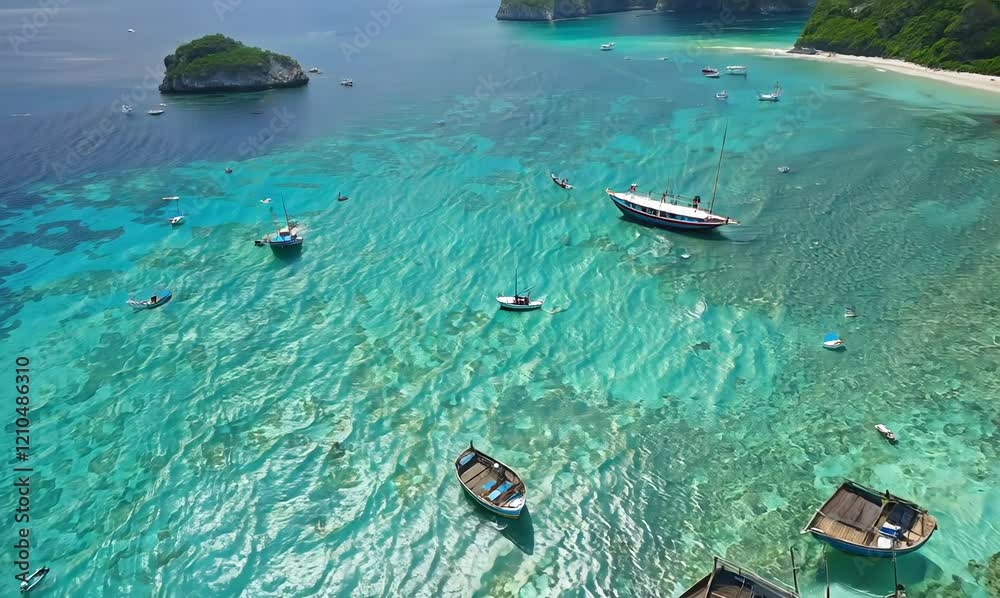 serene waters and gentle waves of phuket's andaman coast serene waters and gentle waves of phuket's andaman coast