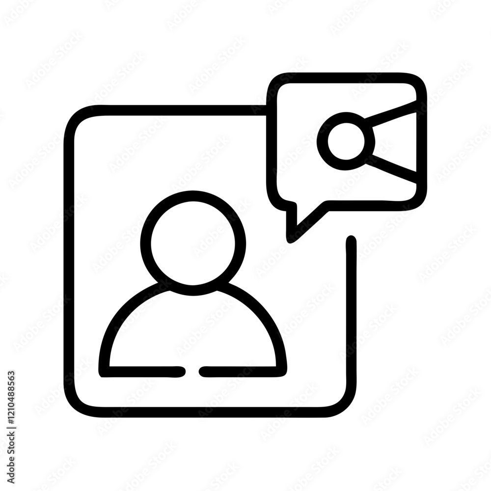 video call icon, video call line art - simple line art of video call, perfect for video call logos and icons video call icon, video call line art - simple line art of video call, perfect for video call logos and icons
