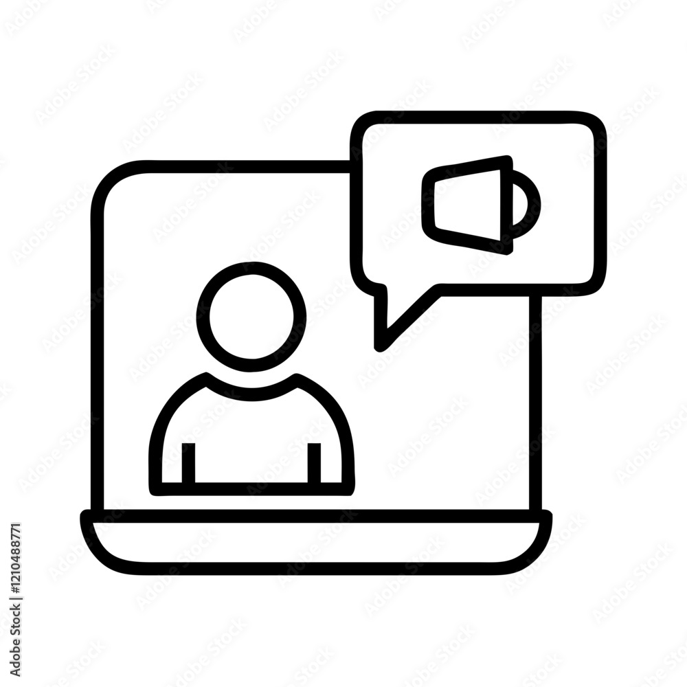 video call icon, video call line art - simple line art of video call, perfect for video call logos and icons video call icon, video call line art - simple line art of video call, perfect for video call logos and icons