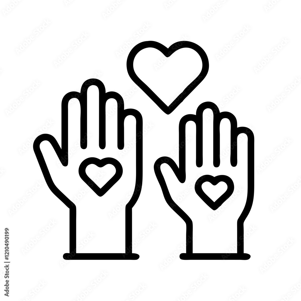 volunteering icon, volunteering line art - simple line art of volunteering, perfect for volunteering logos and icons volunteering icon, volunteering line art - simple line art of volunteering, perfect for volunteering logos and icons