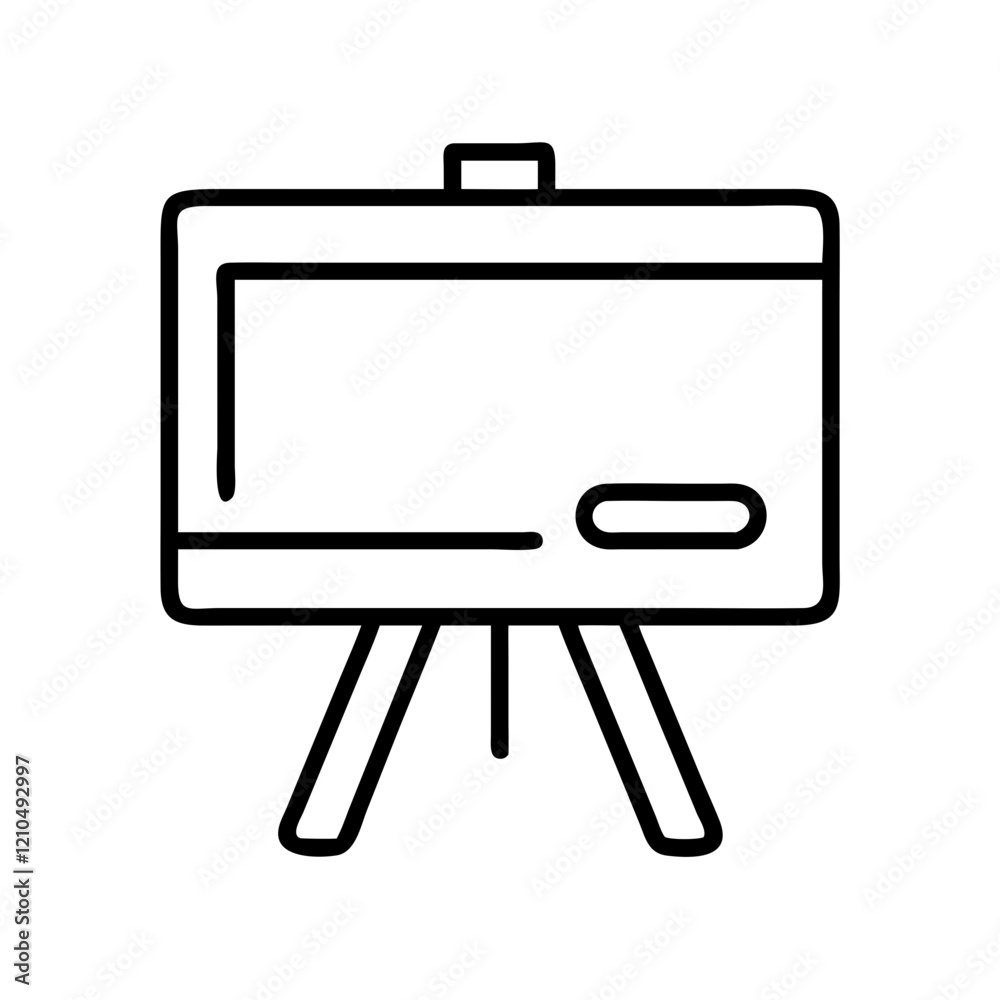 whiteboard icon, whiteboard line art - simple line art of whiteboard, perfect for whiteboard logos and icons whiteboard icon, whiteboard line art - simple line art of whiteboard, perfect for whiteboard logos and icons