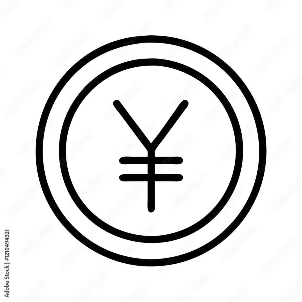 yen symbol icon, yen symbol line art - simple line art of yen symbol, perfect for yen symbol logos and icons yen symbol icon, yen symbol line art - simple line art of yen symbol, perfect for yen symbol logos and icons