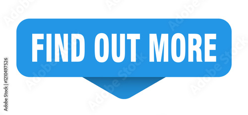 find out more sticker. find out more sign on transparent background