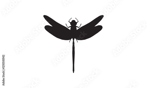 silhouette of a butterfly