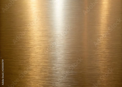 Shiny brass texture with pearl gold gradient and glitter accents