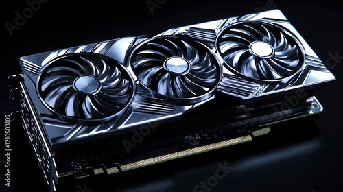 Nvidia GeForce RTX 3080 graphics card. photo