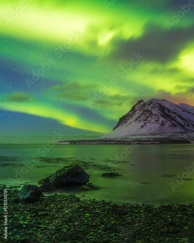 Aurora boreal en Islandia