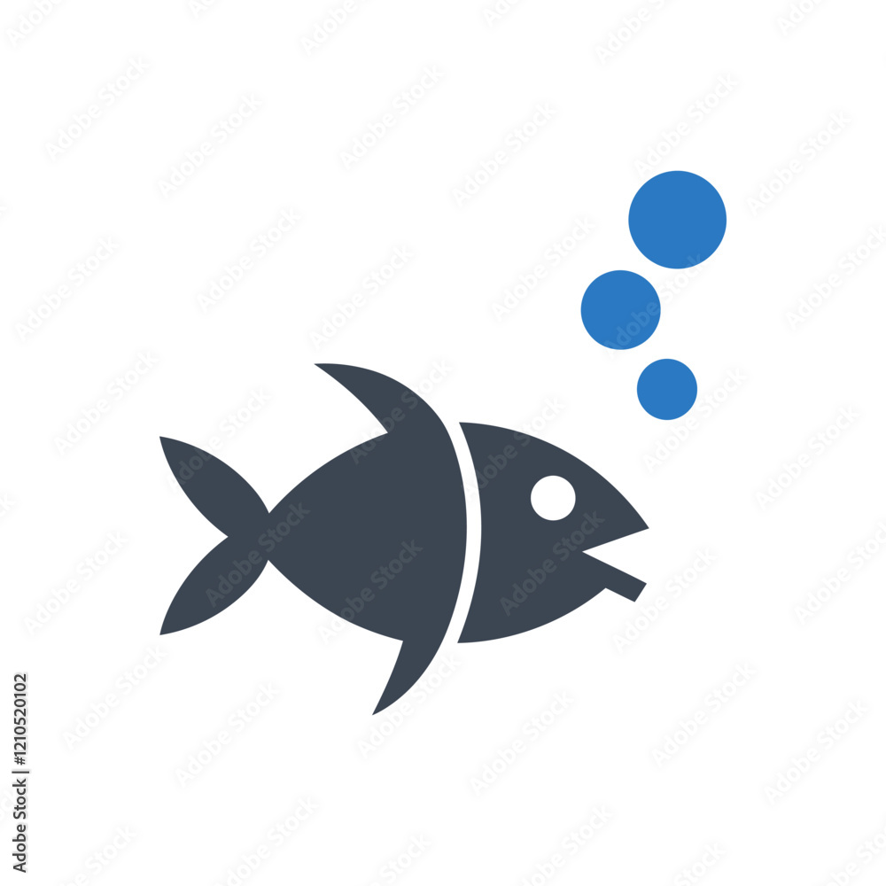 Fototapeta premium Fish Icon