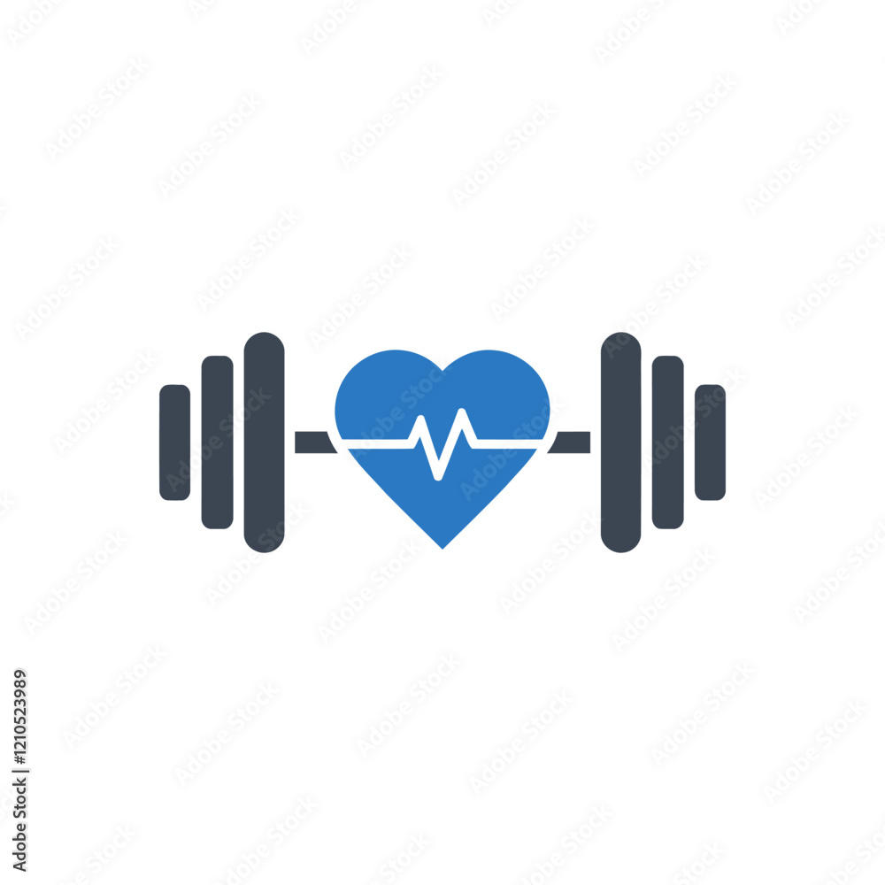 Obraz premium Fitness Icon