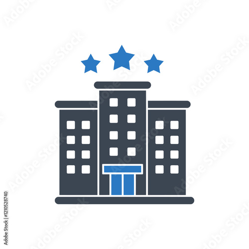 Hotel Building Icon