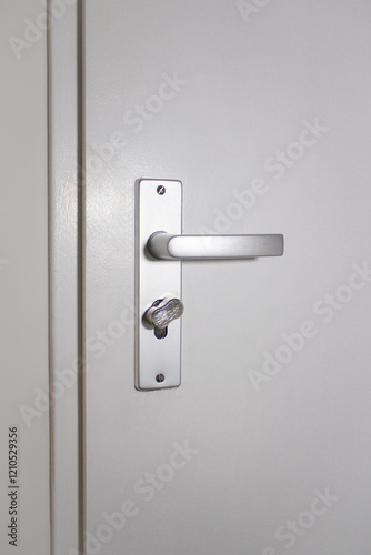 door handle and lock