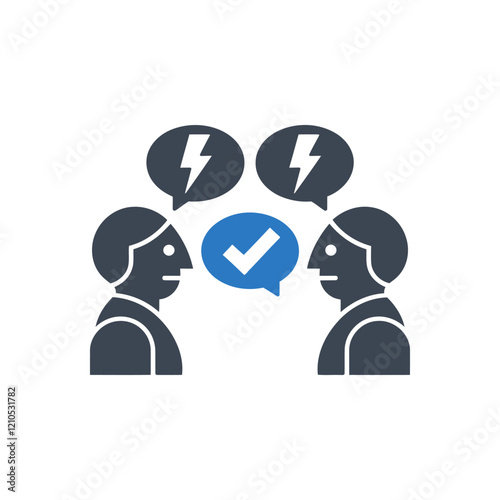 Conflict Resolution Icon