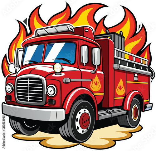 Firetrucks bring courage and speed to fight blazing infernos effectively