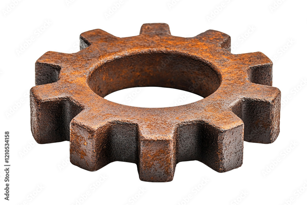 Rusty Cogwheel: A Study in Industrial Decay Rusty Cogwheel: A Study in Industrial Decay