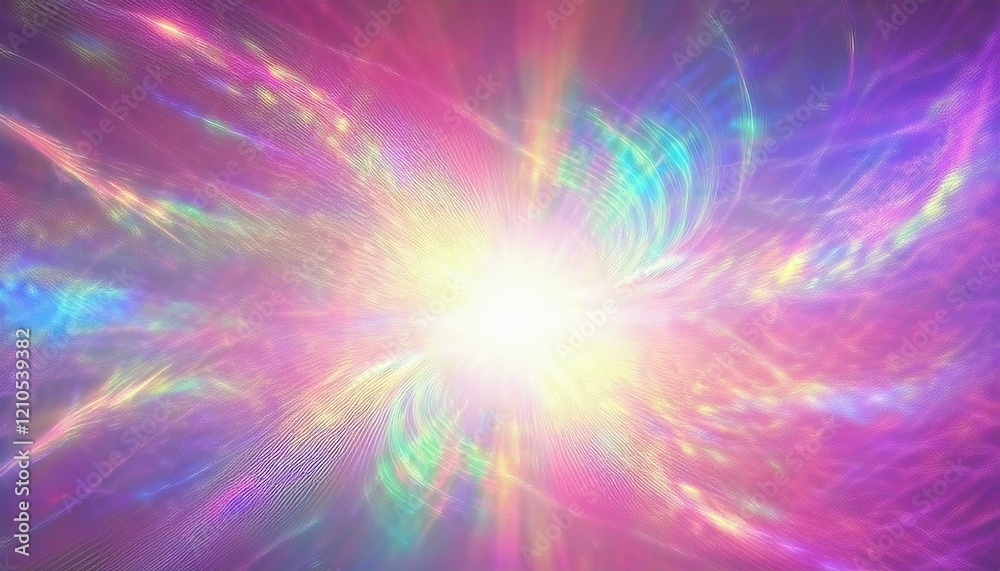 Abstract smooth colorful light background; energy and the universe concept Abstract smooth colorful light background; energy and the universe concept