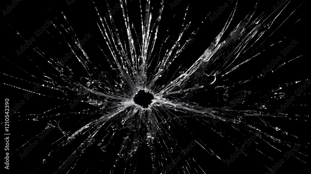 Obraz premium broken glass