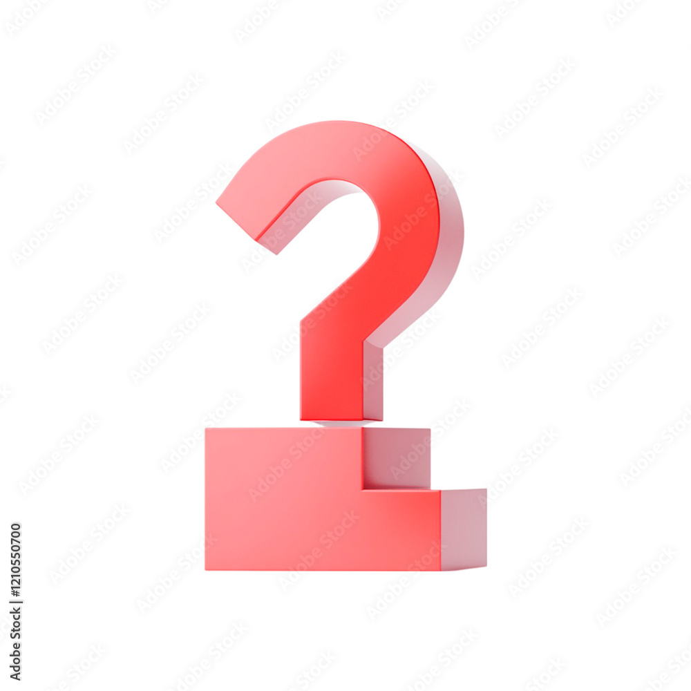 Abstract Red Question Mark Glitch Art Design Abstract Red Question Mark Glitch Art Design