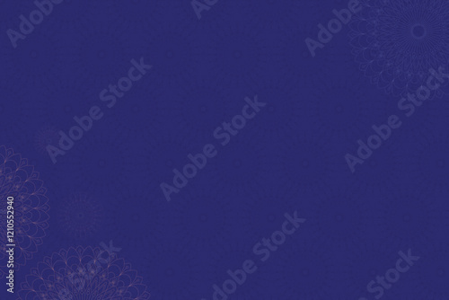 Oriental Mandala Flower Background Design -7