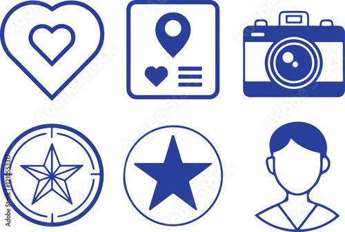 set of icons for web ,icons for web and mobile ,most popular icon set