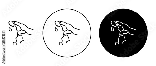 Cliff icon