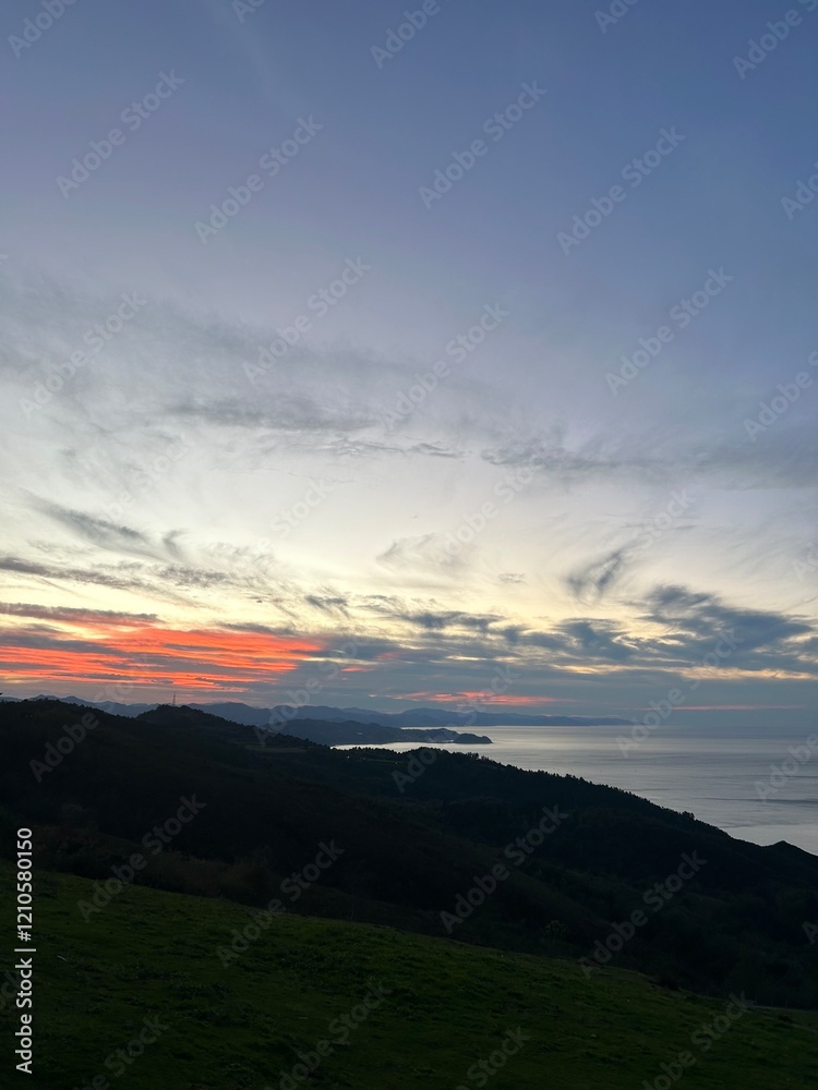 Obraz premium Nature, sunset
