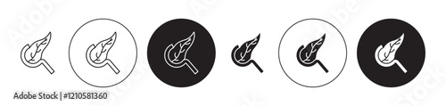 pancreas icons set in black filled and stroke line style