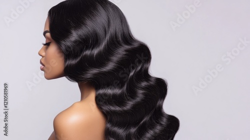 Luxurious Body Wavy Black Human Hair Weaves: Premium Extensions Bundles for Flawless Coiffure
