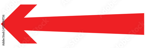 Free Download Set of long arrow vector, icon. red horizontal double side arrow. Straight long arrow vector icon set. Long arrows left and right in flat style. Long arrow silhouette, symbol, vector design eps 10. - GFXLoad