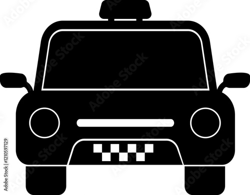 Car Taxi Transport Symbol Icon