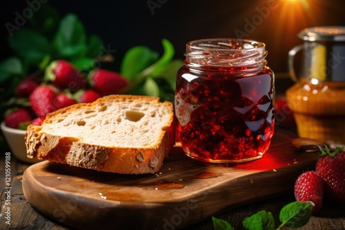 Strawberry Jam and Toast photo