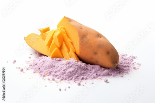 Sweet Potato and Purple Powder Dessert photo